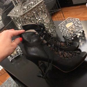 Steve Madden lace up heels